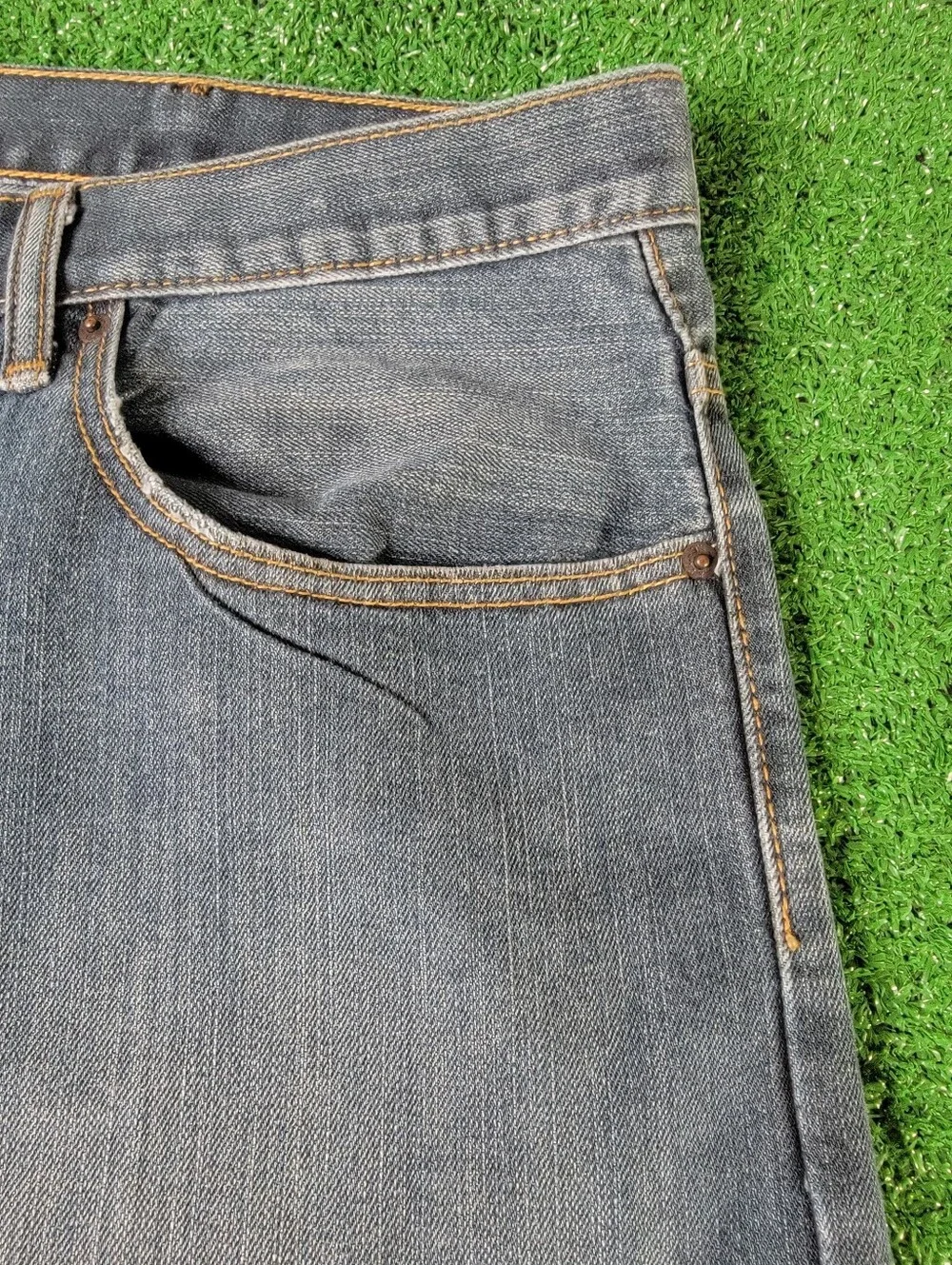 Levi's 559 Men's Denim Blue Jeans 48x30 Pockets Button Zipper Big & Tall Casual